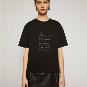 Acne Studios Erena Logo Tshirt